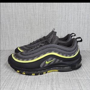 Air Max Pack Thunder Grey Lime Blast Sz 9